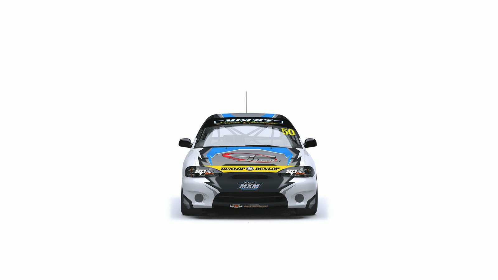 Car 50 from the front.