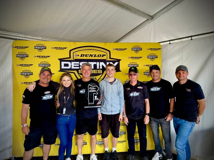 The MXM Motorsport crew with the 1st Masters trophy at Bathurst