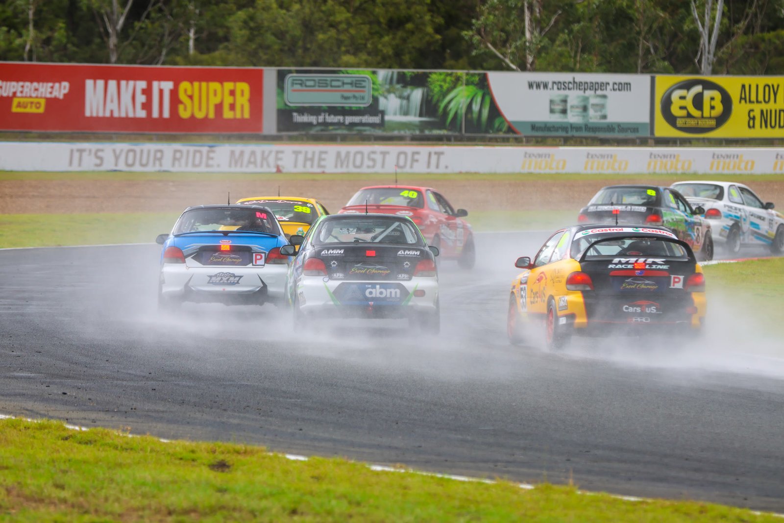 Car 50 at Queensland Raceway